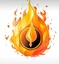 BURN logo